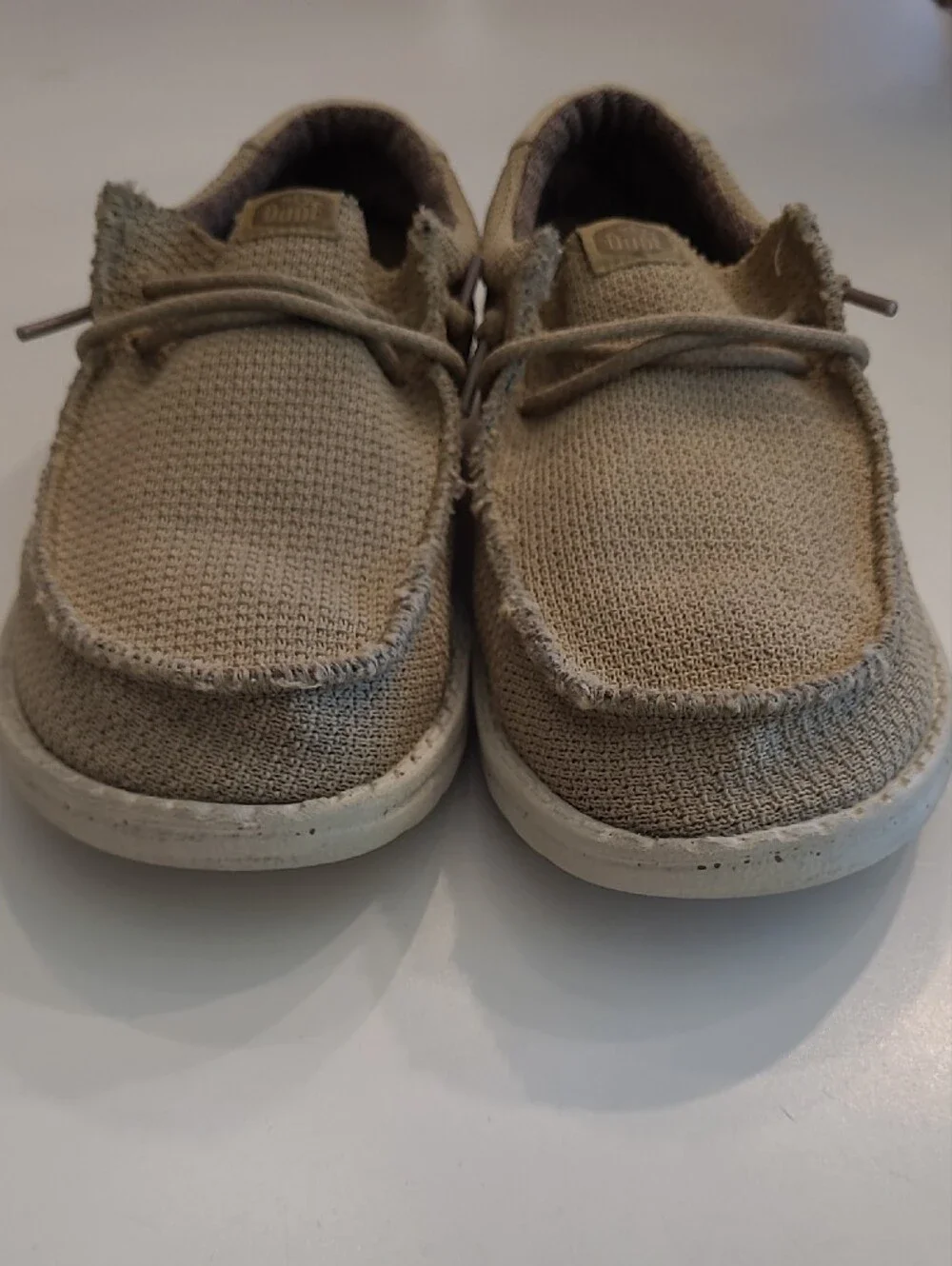 Hey Dude Wally Sport Mesh Boat Shoe Low-Top Loafer Slip-On Moccasin Sneakers